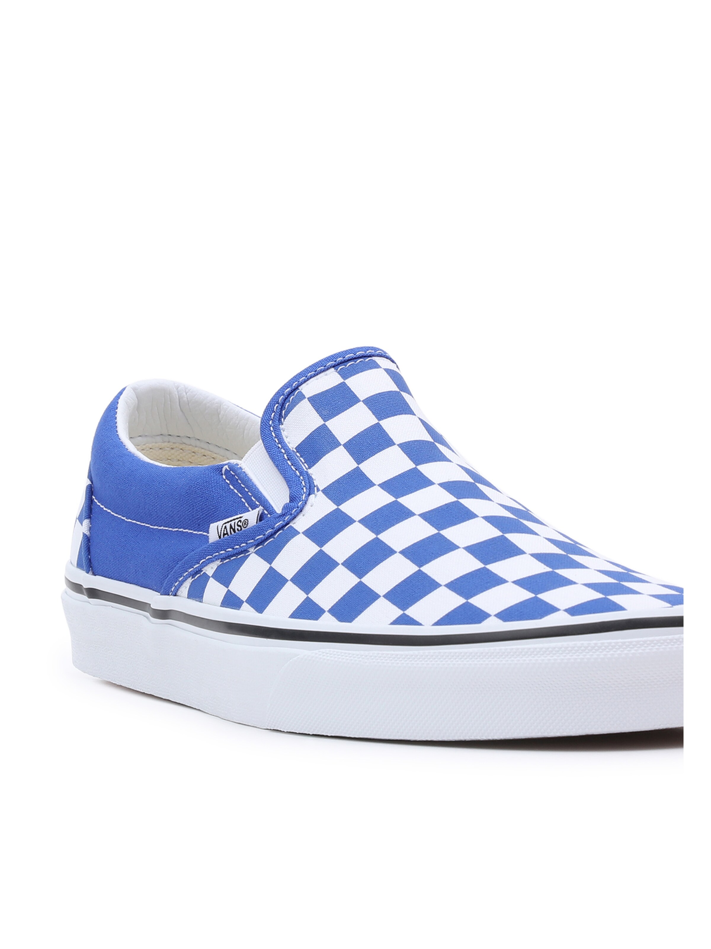Vans light blue slip on cheap