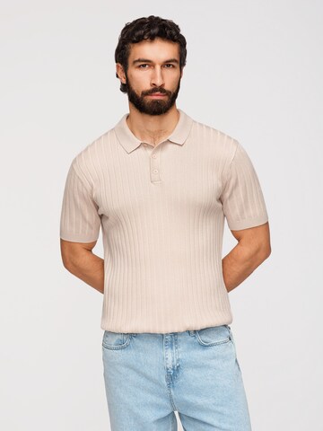 Ombre Shirt in Beige