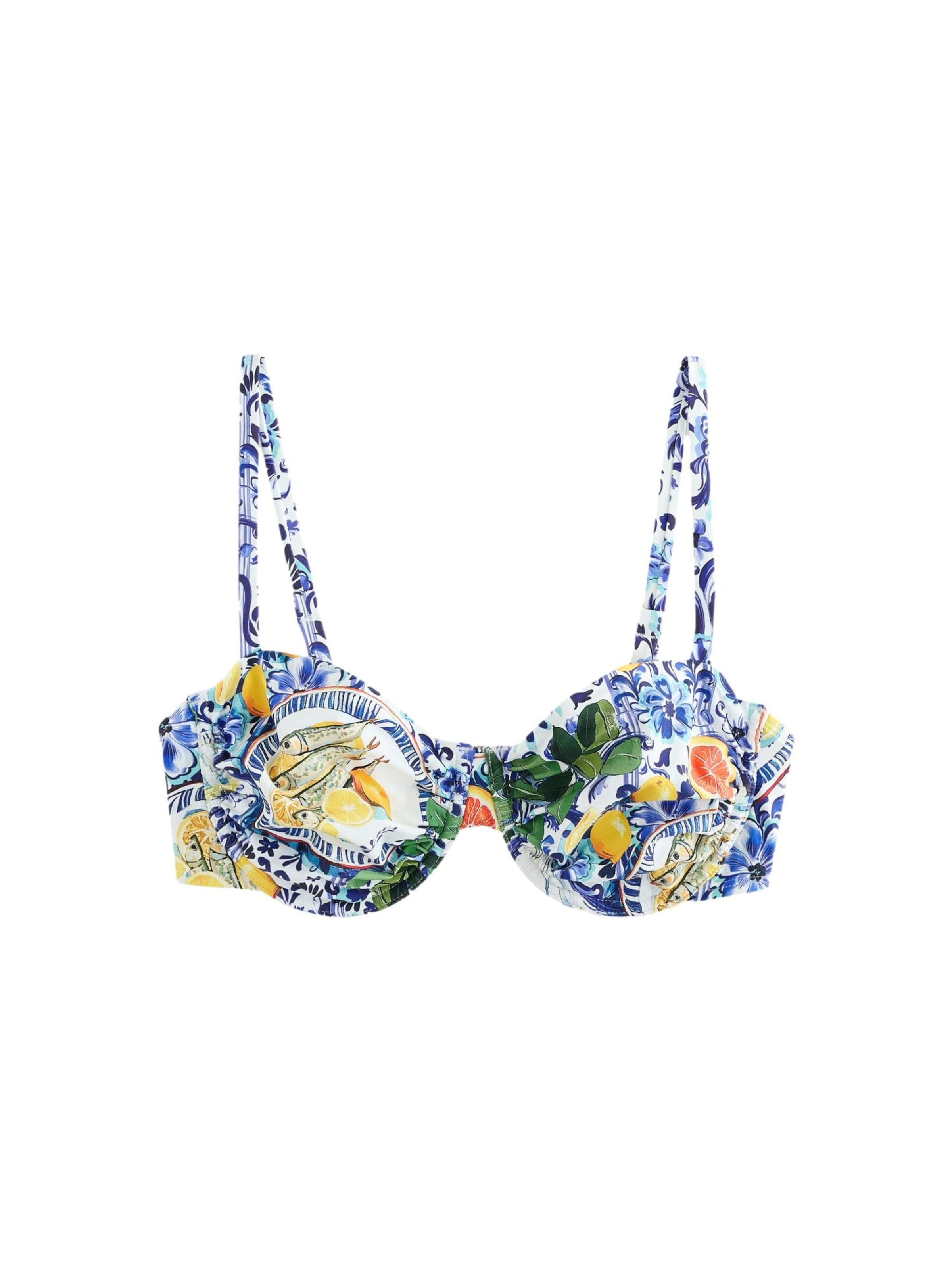 Next T-shirt Bikinitop in Blauw: voorkant