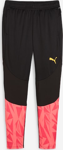 PUMA Skinny Sportbroek 'Individual Final' in Zwart: voorkant