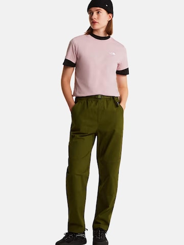 THE NORTH FACE Koszulka 'THE NORTH FACE W EVO SD SLM SS TEE T-SHIRT' w kolorze różowy