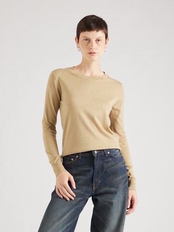 Sisley Trui in Beige: voorkant