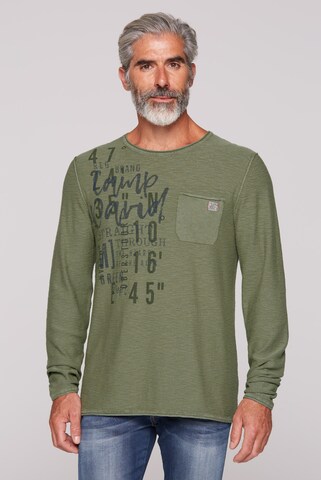 CAMP DAVID Shirt in Grün: Vorderseite