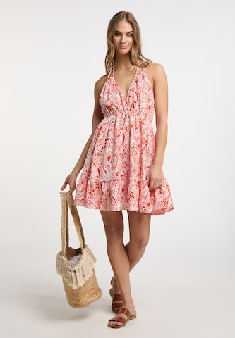 IZIA Summer Dress in Orange