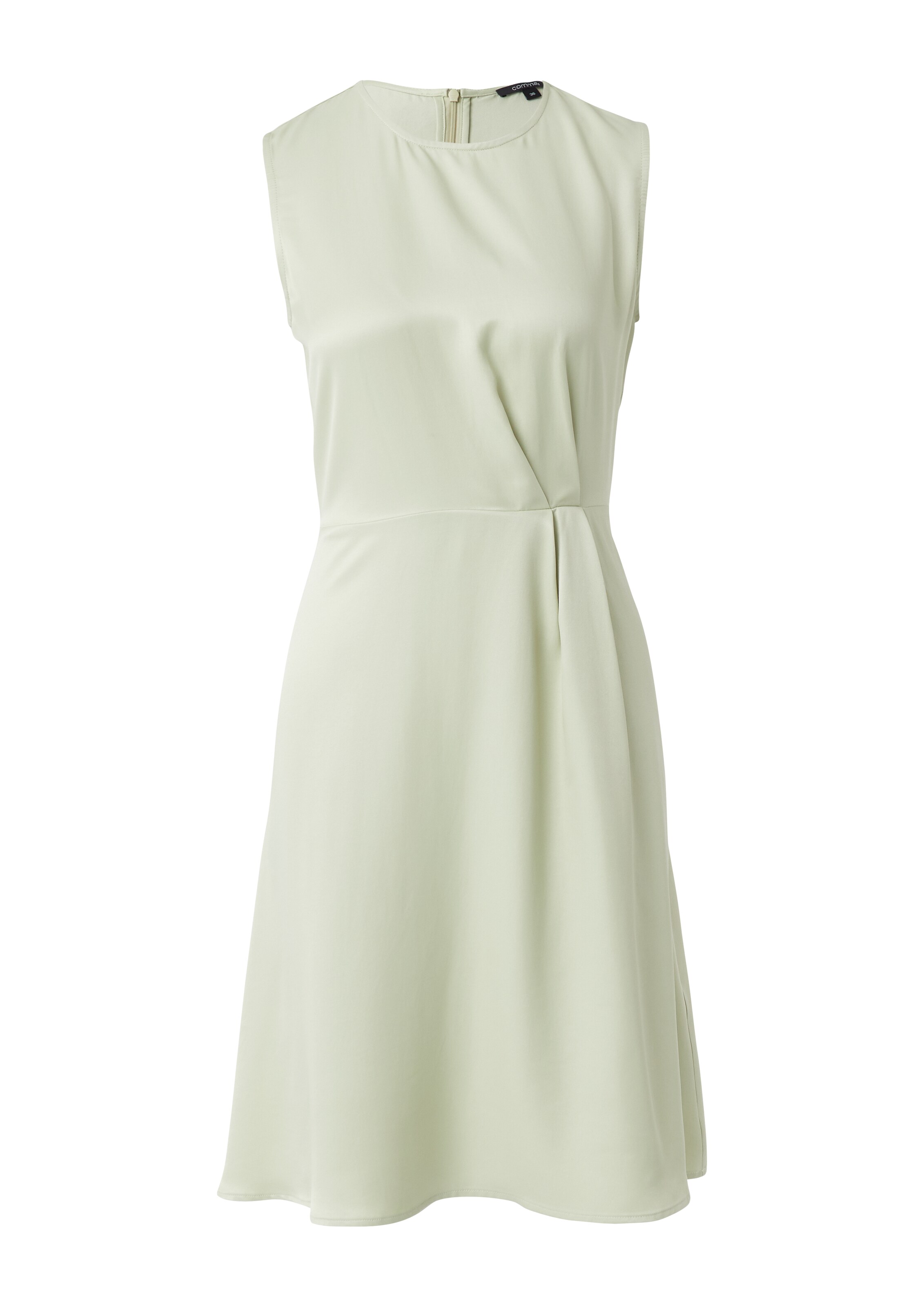 COMMA Kleid in Grün: Vorderseite