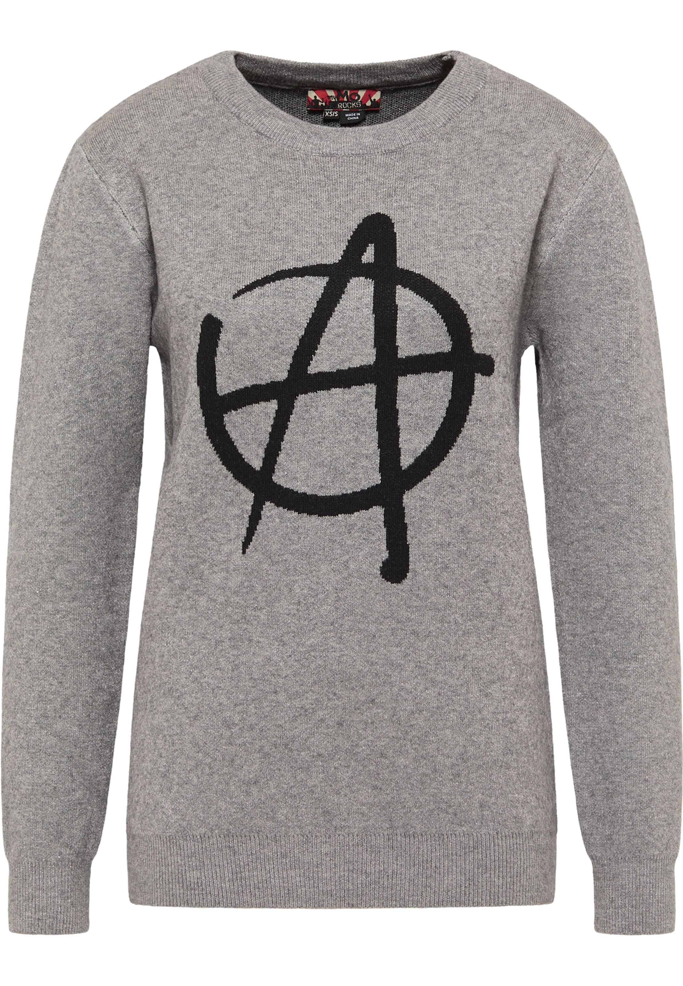 myMo ROCKS - Pullover em cinzento: frente