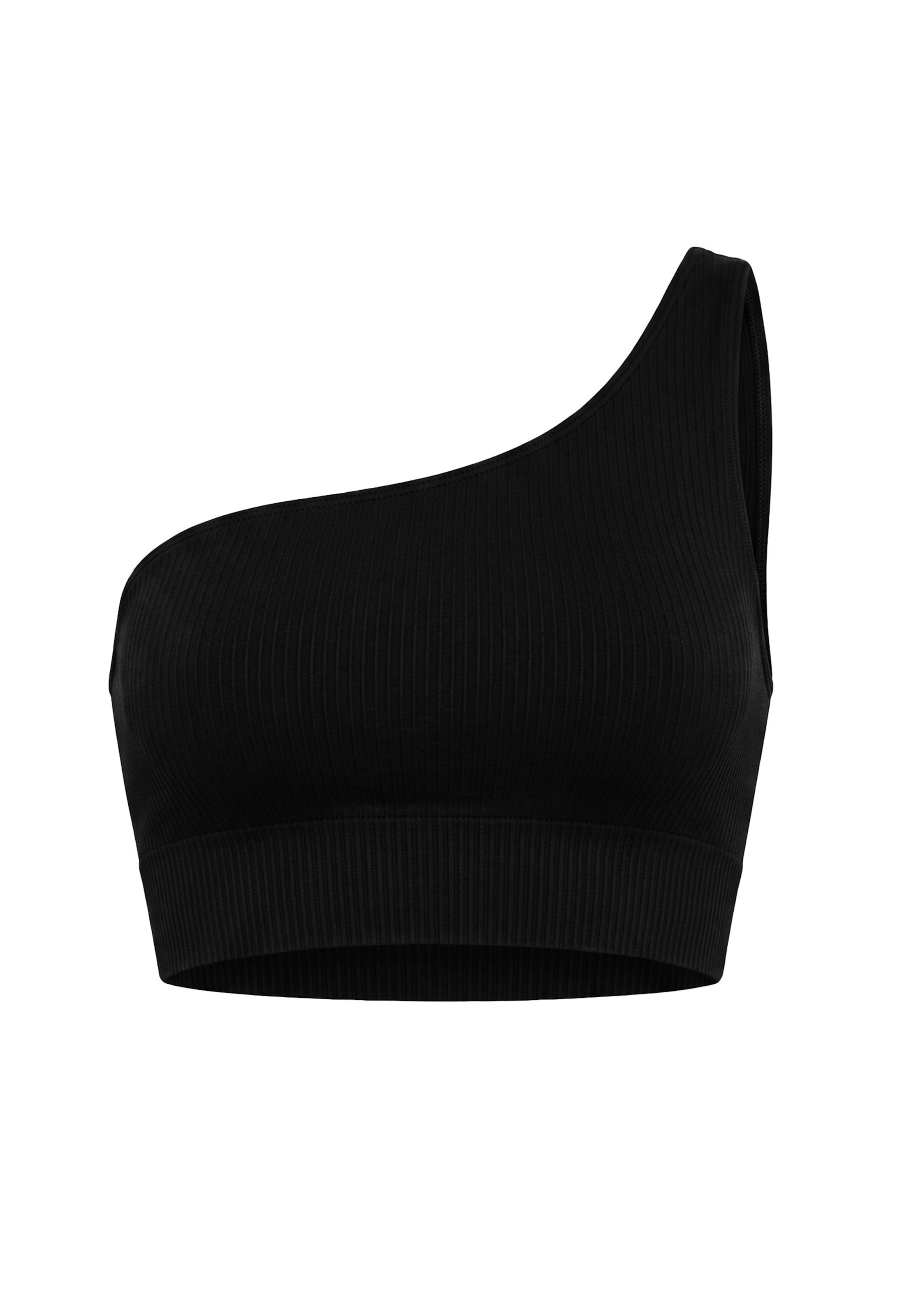 Bustino Reggiseno di Aim'n in nero: frontale
