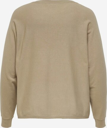 ONLY Carmakoma Sweater in Beige