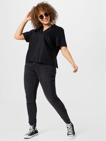 Calvin Klein Curve - Blusa en negro