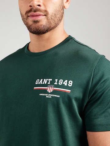 GANT - Camisa em verde