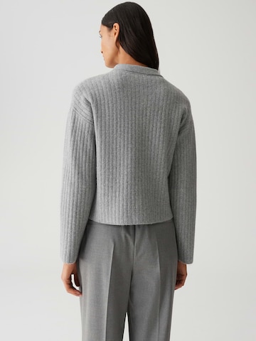 OPUS Knit Cardigan 'Dinkine' in Grey