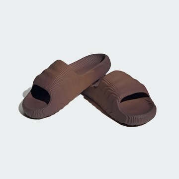 ADIDAS ORIGINALS Mules 'Adilette 22' in Brown