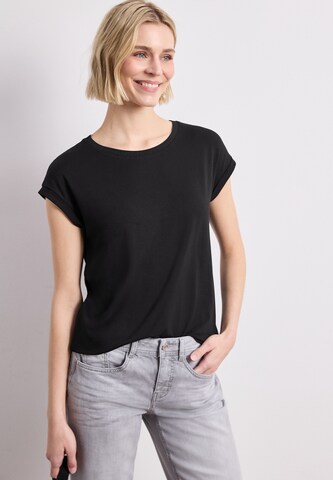 STREET ONE Shirt in Schwarz: Vorderseite