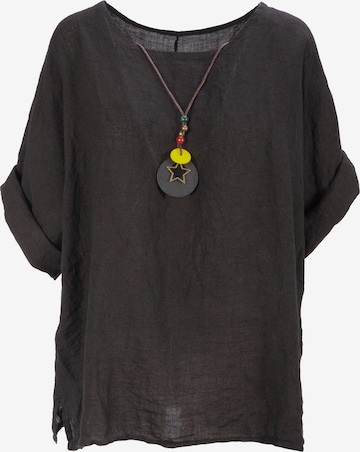 Chemisier 'Lina' Seasons of April en noir : devant