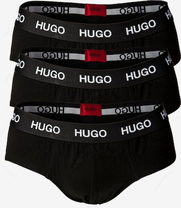 Slip HUGO en noir : devant