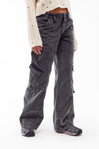 BDG Urban Outfitters - Loosefit Pantalón cargo en negro: frente