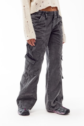 Loosefit Pantaloni cargo di BDG Urban Outfitters in nero: frontale