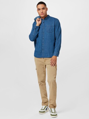 ESPRIT Regular Fit Skjorte i blå