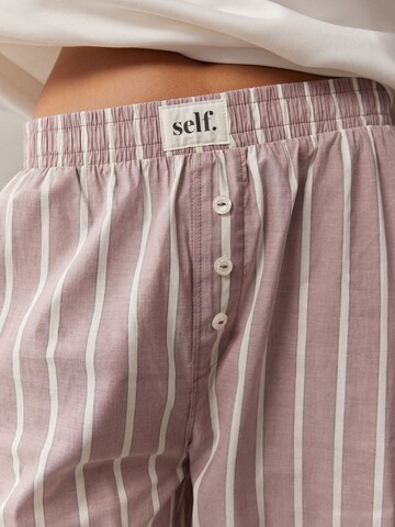 Pyjama self. en violet