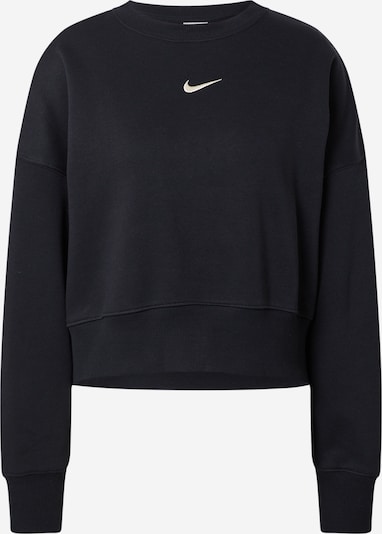 Nike Sportswear Bluzka sportowa 'Phoenix Fleece' w kolorze czarny / białym, Podgląd produktu