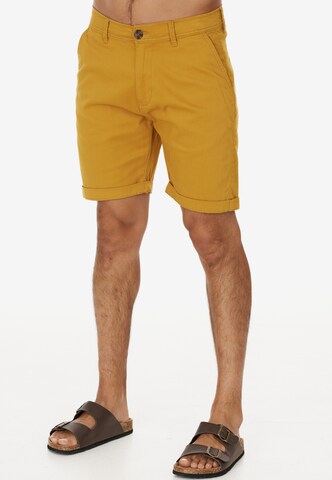 Cruz Regular Chino Pants 'Jerryne' in Yellow: front