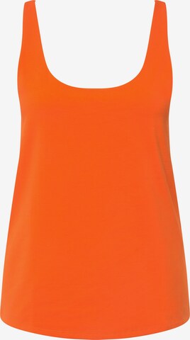 Ulla Popken Top in Oranje: voorkant