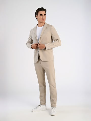 Lindbergh - Ajuste estrecho Chaqueta tipo saco para negocios en beige