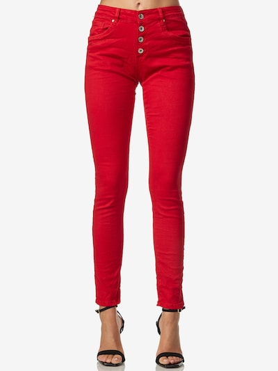 Elara Jeans in 25-26 in Red, Item view