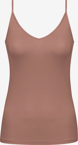 Mey Undershirt 'Pure Sense' in Brown: front