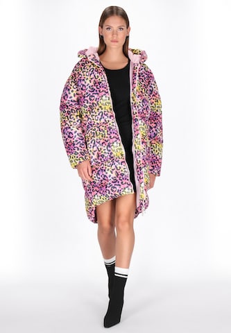 Manteau mi-saison myMo at night en mélange de couleurs