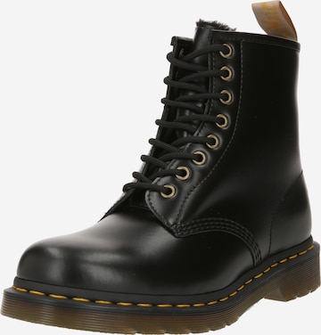 Dr. Martens - Botim com fivela '1460' em preto: frente