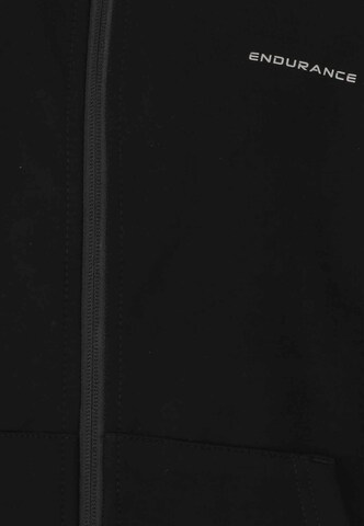 ENDURANCE Sports sweat jacket 'Grovent' in Black