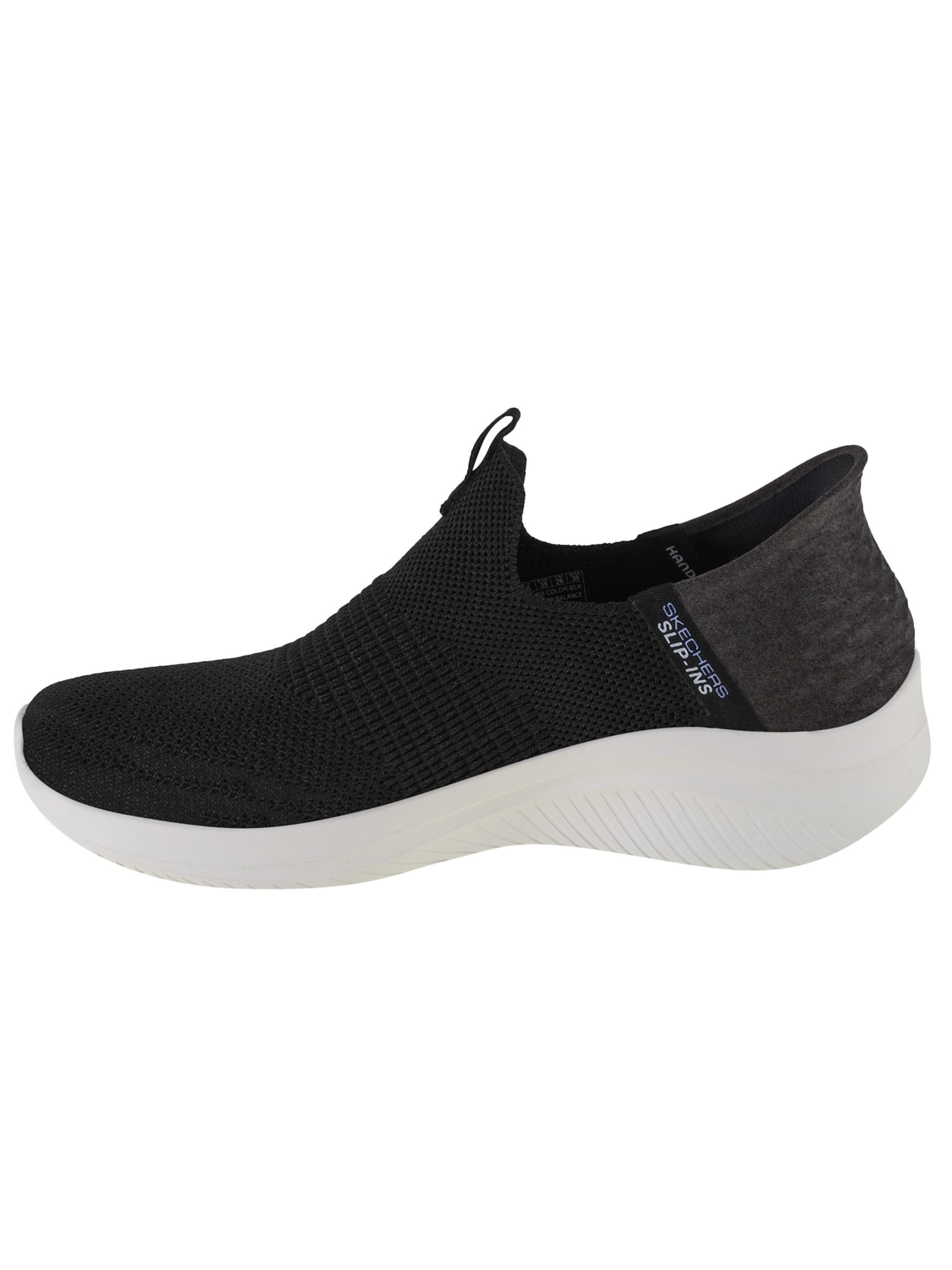 SKECHERS Slip On 'Slip-Ins Ultra Flex 3.0 Smooth Step'‌‌‌‌‌‌ in Schwarz: Vorderseite