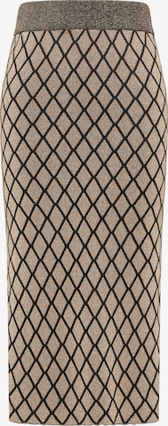 faina Skirt in Brown: front