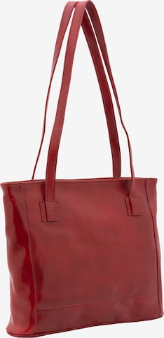 Borsa a spalla di Viola Castellani in rosso: frontale