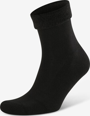 Nur Die Socks ' Relax  Komfort ' in Black: front
