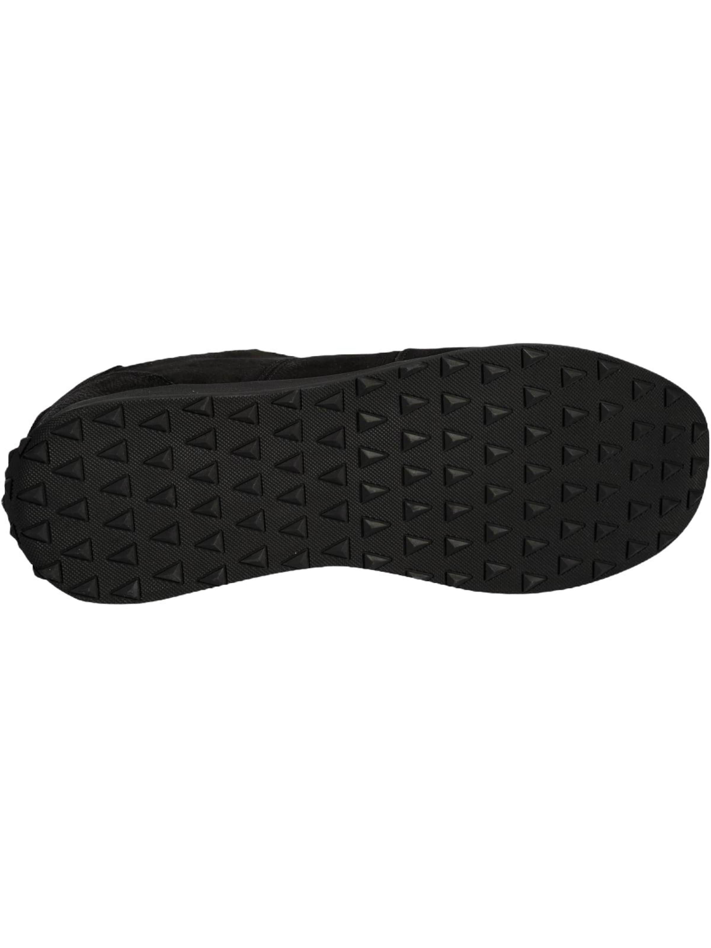 Desa Slip-Ons 'Trainer' in Black