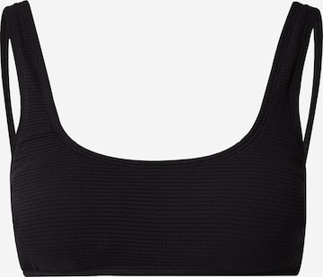 ESPRIT Bustier Bikinitop in Zwart: voorkant