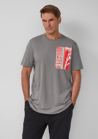 T-Shirt s.Oliver en gris : devant