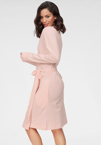 SCHIESSER Dressing Gown in Pink