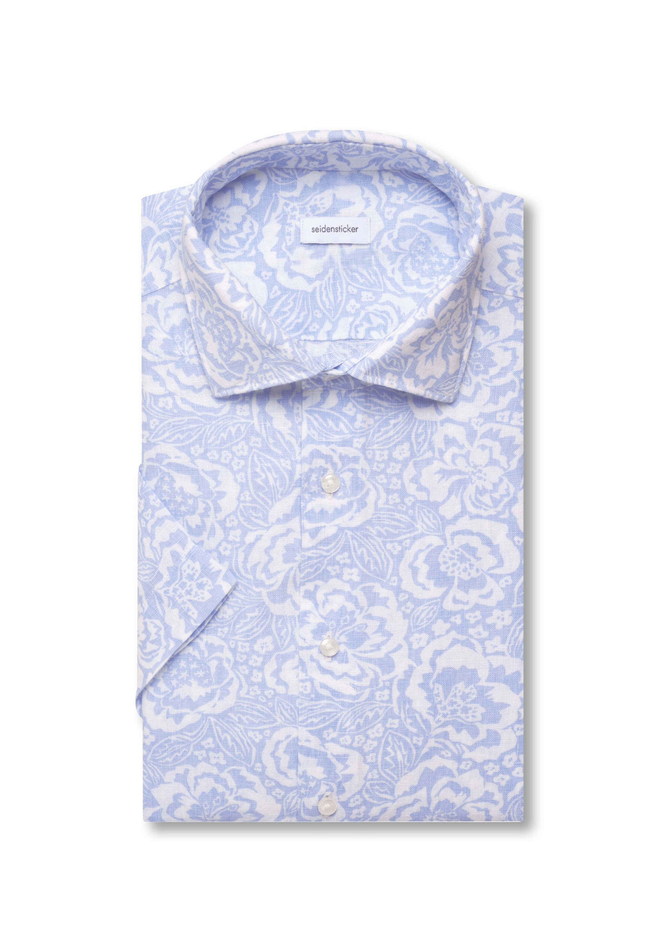 SEIDENSTICKER Regular Fit Businesshemd in Blau