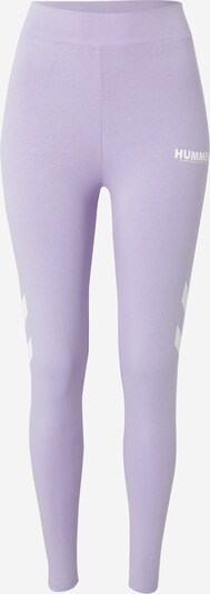 Hummel Pantalon de sport en violet clair / blanc, Vue avec produit