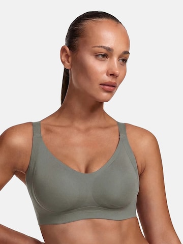 cfab Push-up Behå 'Seamless Compact Push-Up BH' i grå
