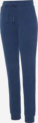 LASCANA Tapered Broek in Blauw