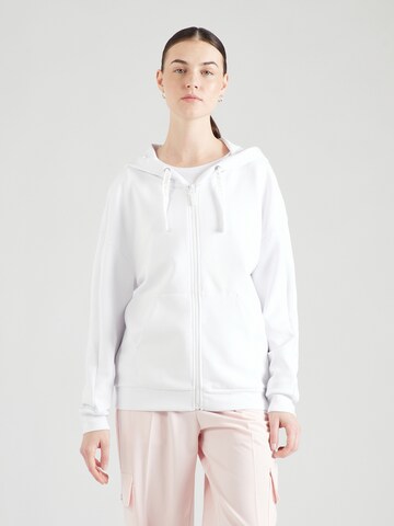 TIMEZONE Sweat jacket in White: front