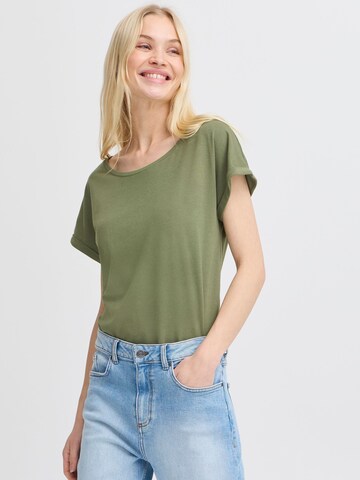b.young - Camiseta 'BYPamila' en verde: frente