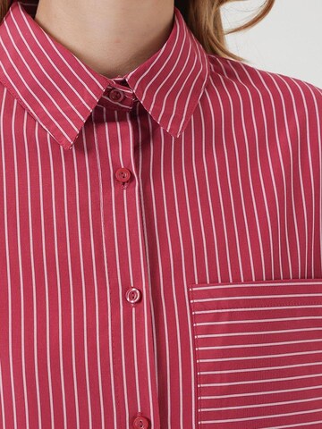 Chemisier Bigdart en rouge