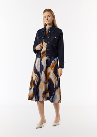 COMMA Jurk in Blauw