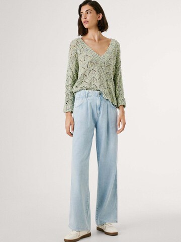 Pepe Jeans Loosefit Bandplooi jeans in Blauw