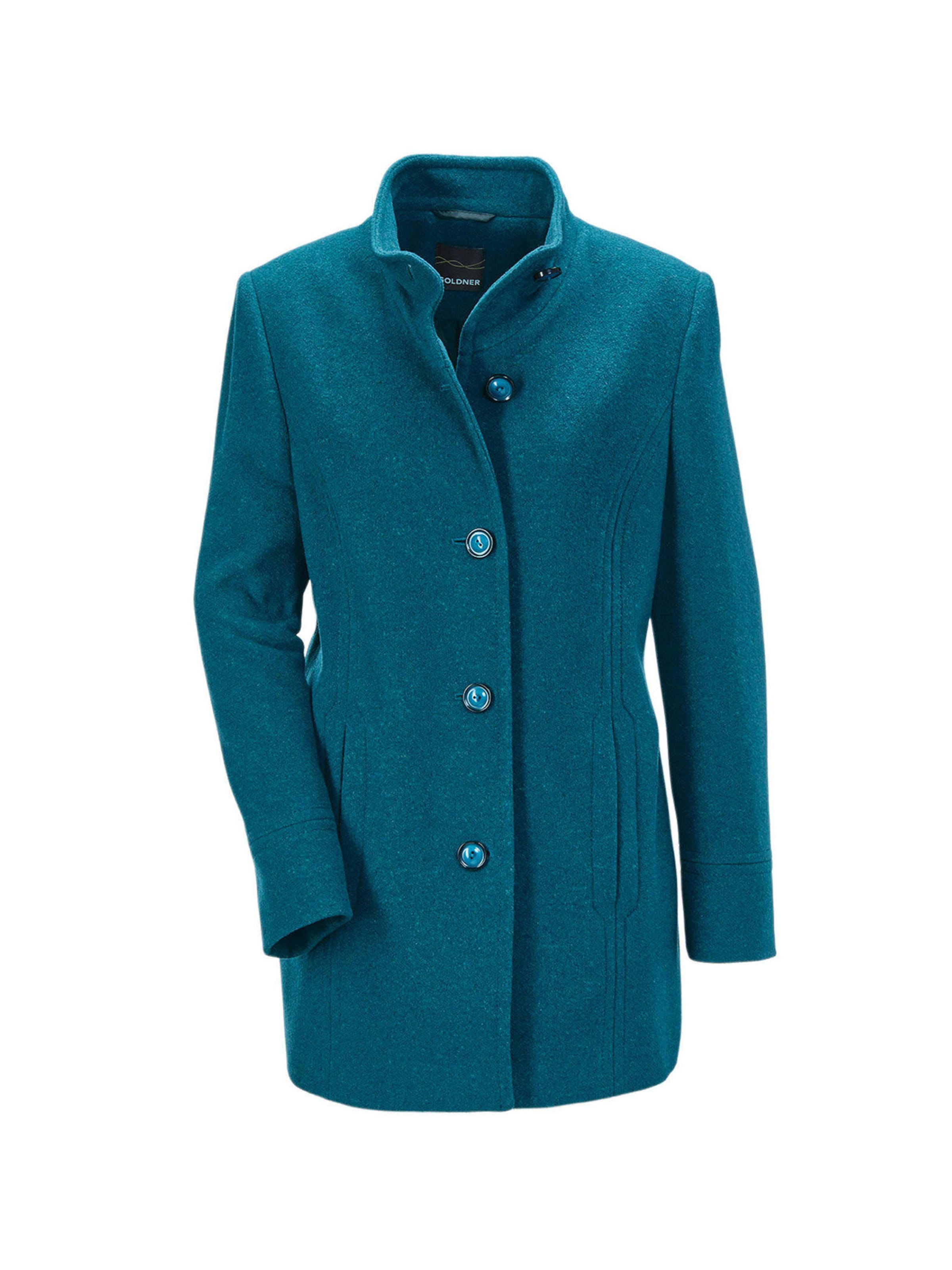 Goldner Tussenjas in Blauw: voorkant